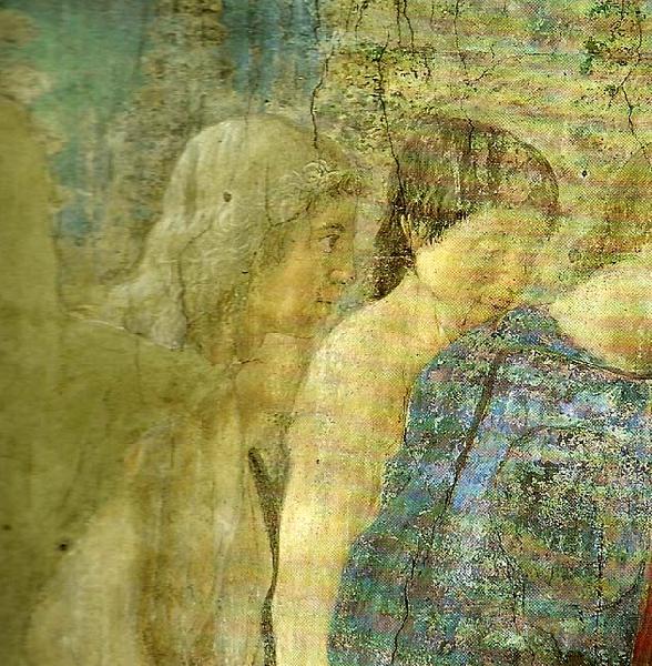 Piero della Francesca the legend of the true cross, detail